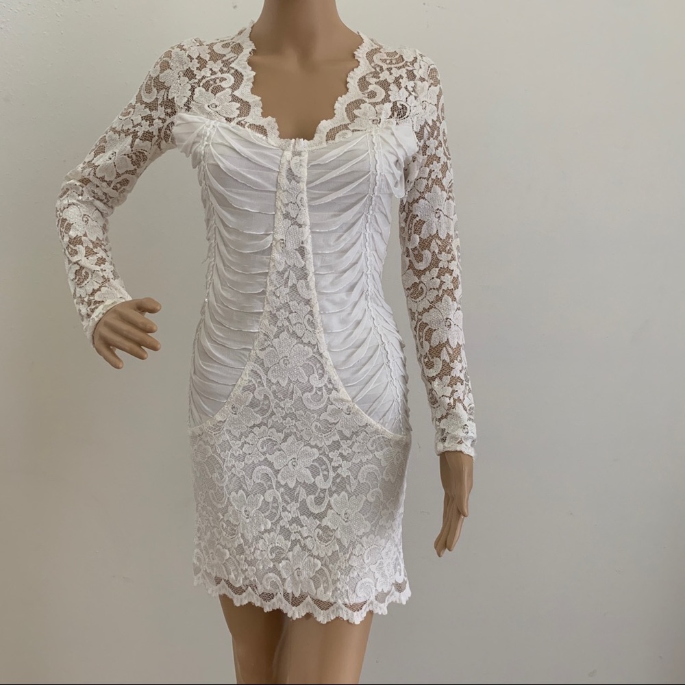 Arden B Long sleeve dress size M